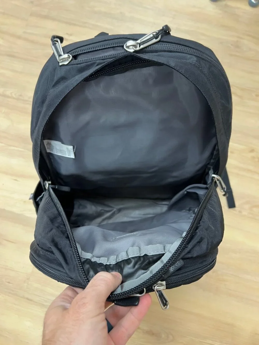 The North Face TNF Surge II durable many pockets laptop school tech bag backpack